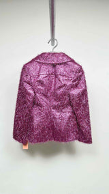 Lanvin O'sized Fuzzy Blazer Jacket