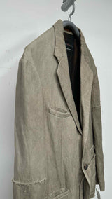 Ziggy Chen Textured Row-edge Blazer Jacket
