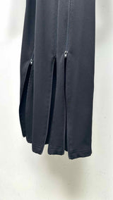 OTTOLINGER Multi-zip Plaid Hybrid Jersey Long Dress