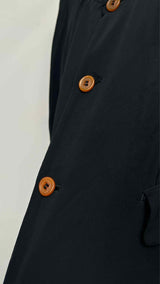 Comme Des Garcons Comme Des Garcons Raw-Hem Neckline Blazer Jacket