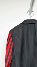 Comme Des Garcons Homme Plus Stripe-sleeve Blazer Jacket