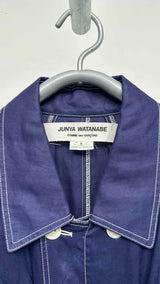 Junya Watanabe Waxed Gathered Trench Dress