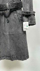 Junya Watanabe MAN X Aquascutum Distressed Trench Denim Coat