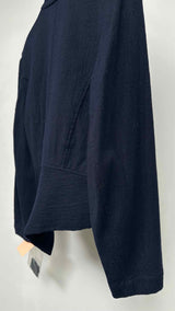 Comme Des Garcons Asymmetrical Wrap Jacket