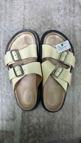 Jil Sander X BIRKENSTOCK Leather Slingback Sandals