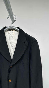 Comme Des Garcons Homme Plus Crinkled Fomal Coat