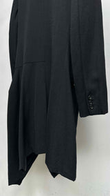 Comme Des Garcons Homme Plus Asymmetrical No-Collar Deformed Coat