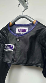 Shiden Motorcycle Sleeve Leather Jacket
