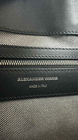 Alexander Wang Rogue Suede+leather Satchel Bag