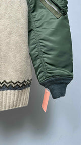 Junya Watanabe MA-1 Sleeve Hybrid Sweater