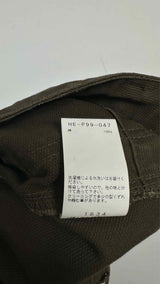 Black Scandal Yohji Yamamoto Drop-crotch Tapered Work Easy Pants