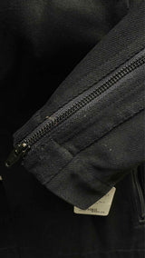 Issey Miyake Heavy Cotton Zip-Up Biker Blazer