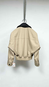 Bottega Veneta Intrecciato-collar Blouson Jacket