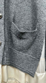 Louis Vuitton Ruffled-bottom Hybrid Cardigan