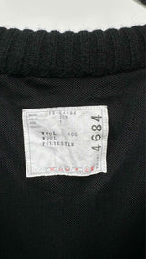 Sacai Zip-up Hybrid Knitted Coat