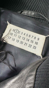 Margiela Leather / Feather Coat