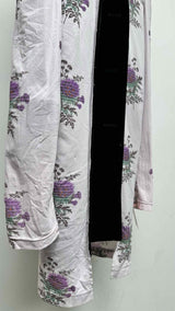 Comme Des Garcons Constructed Paneled Floral Coat