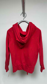 Vivienne Westwood Red Label Logo Embroidered Zip-up Hoodie