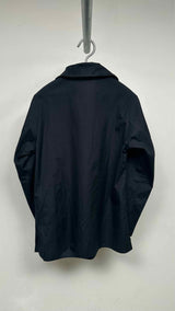 Yohji Yamamoto Pour Homme High-neck Buckled Sheer Top