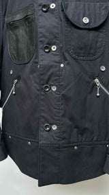 eYe Junya Watanabe Man X Seil Marschall Packable Leather-patched Jacket