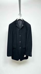 Comme Des Garcons Homme Stand-collar Wool Coat