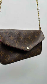 Louis Vuitton Monogram Felicie Pochette Bag