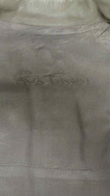 Rick Owens Asymmetrical Knit-hybrid Leather Jacket