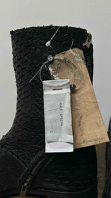 Carol Christian Poell Laser-Cut Tornade-Zip Boots