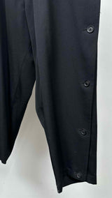 Yohji Yamamoto Pour Homme Side-botton Cropped Easy Pants