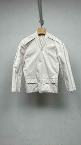 Issey Miyake Men Collarless Blazer Jacket
