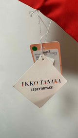 IKKO TANAKA X Issey Miyake N/S Color-blocking Pleated Fold Dress