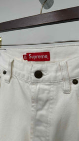 Supreme x Clayton Patterson Skulls Embroidered Regular Jeans