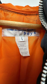 Comme Des Garcons Shirt Back-logo Hooded Anorak Puffer Coat