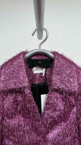 Lanvin O'sized Fuzzy Blazer Jacket