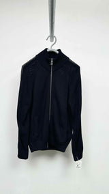 Dior Knit Oblique Jacquared Zip-up Cardigan