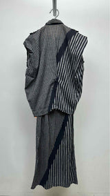Issey Miyake N/S Stripe-jacquard Set-up