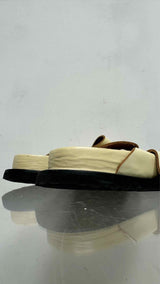 Jil Sander X BIRKENSTOCK Leather Slingback Sandals