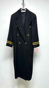 Christian Dior Metal-button Double-breast Mikitary Coat