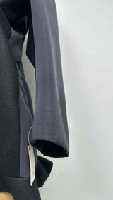 Sacai Oversized Short Wool Melton Jacket Dress