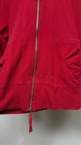 Vivienne Westwood Red Label Logo Embroidered Zip-up Hoodie