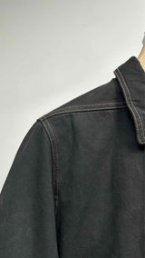 DRKSHDW Padded Gradient Dip-dye Denim Jacket
