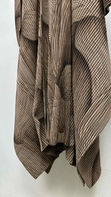 Homme Plisse X Ronan Bouroullec Ru_All Over Pleats Detailed Coat