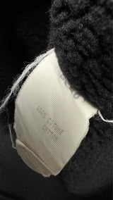 Junior Gaultier Faux-fur Collar Fleece-lining Work Coat