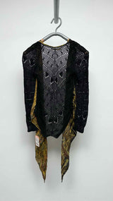 Saverio Palatella Pattern-tie Knit Cardigan