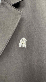 The Shepherd Undercover Ruched Long Blazer Jacket