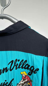 Dunhill S/S Rayon Embroidered Shirt