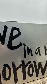 Comme Des Garcons Believe in a better tomorrow Trunk Bag