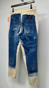 Gaultier Jeans Trompe-L'oeil Denim Pants