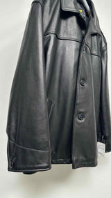 Schott X Supreme Leather Car Coat