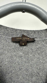 Louis Vuitton Ruffled-bottom Hybrid Cardigan